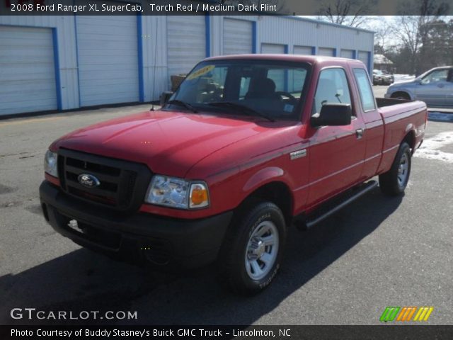 2008 Ford Ranger XL SuperCab in Torch Red