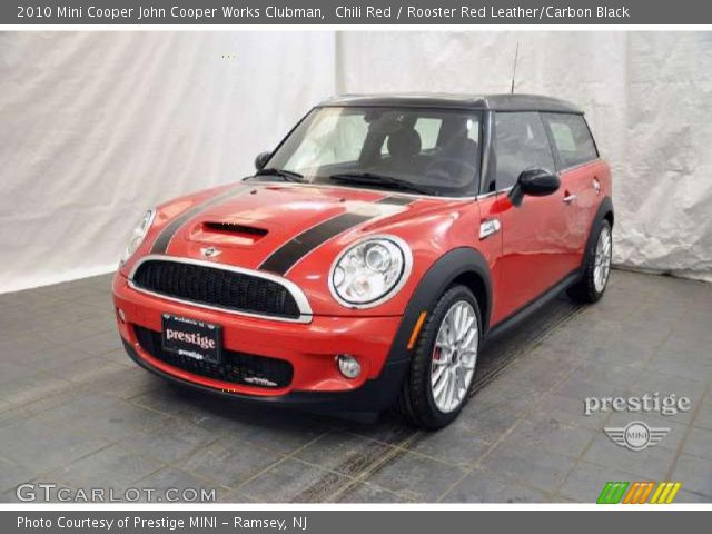 2010 Mini Cooper John Cooper Works Clubman in Chili Red