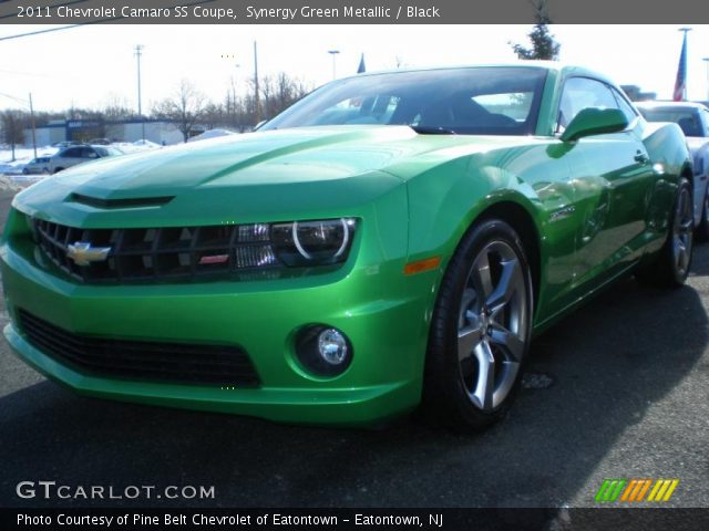 2011 Chevrolet Camaro SS Coupe in Synergy Green Metallic