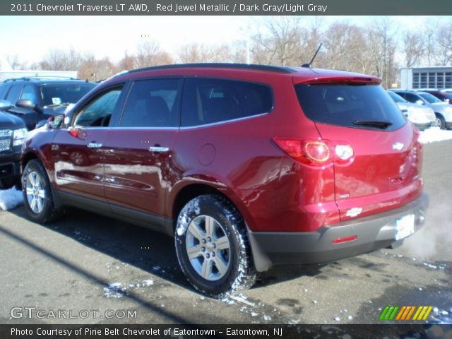 2011 Chevrolet Traverse LT AWD in Red Jewel Metallic