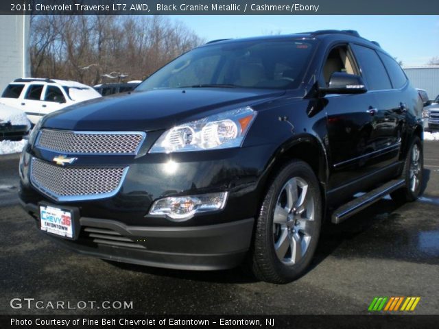 2011 Chevrolet Traverse LTZ AWD in Black Granite Metallic