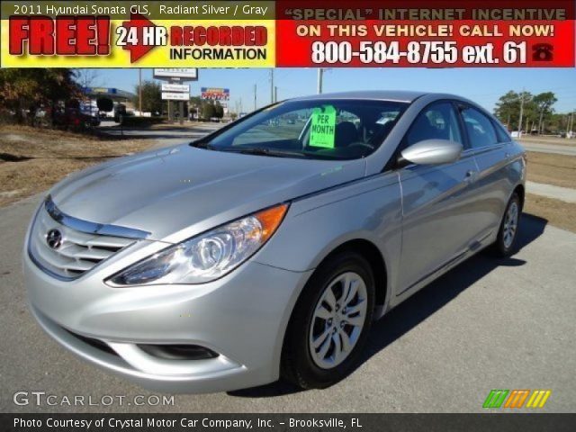 2011 Hyundai Sonata GLS in Radiant Silver