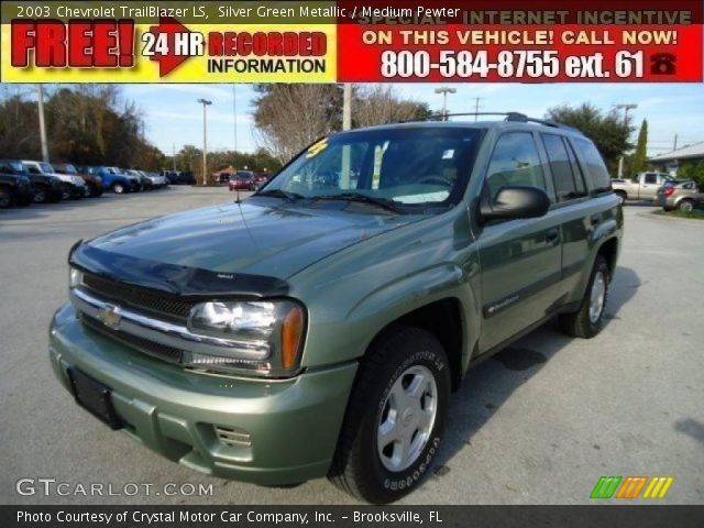 2003 Chevrolet TrailBlazer LS in Silver Green Metallic
