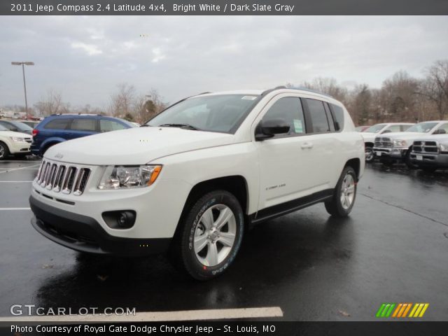 2011 Jeep Compass 2.4 Latitude 4x4 in Bright White