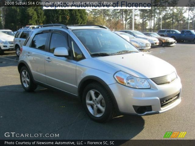 2008 Suzuki SX4 Crossover AWD in Quicksilver Metallic