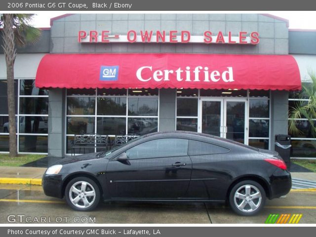 2006 Pontiac G6 GT Coupe in Black