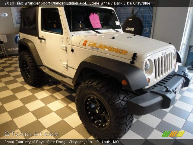 2010 Jeep Wrangler Sport Islander Edition 4x4 in Stone White