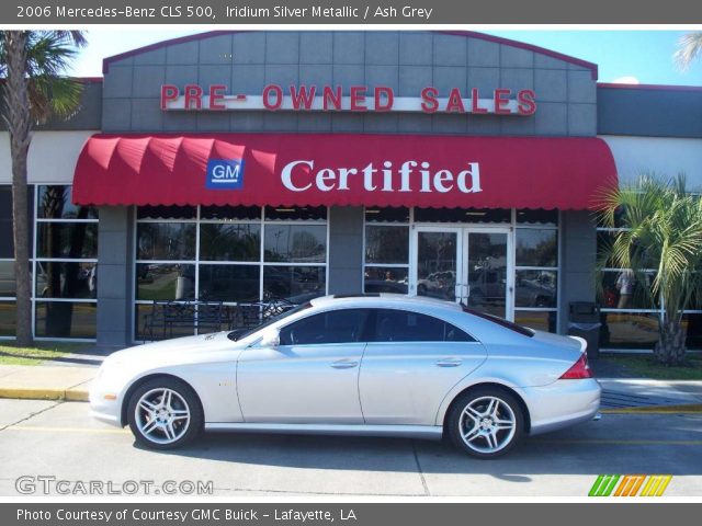 2006 Mercedes-Benz CLS 500 in Iridium Silver Metallic