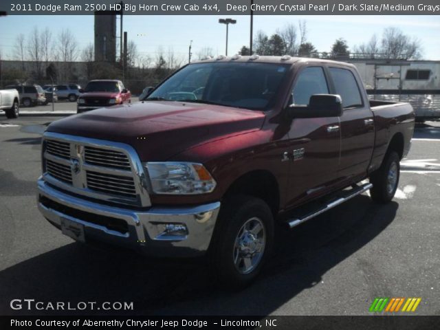 2011 Dodge Ram 2500 HD Big Horn Crew Cab 4x4 in Deep Cherry Crystal Pearl