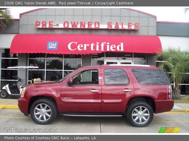2008 GMC Yukon Denali AWD in Red Jewel Tintcoat