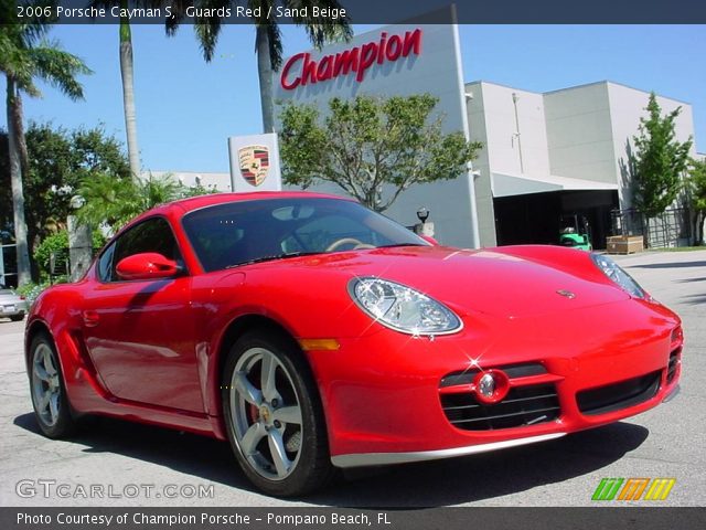2006 Porsche Cayman S in Guards Red