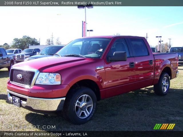 2008 Ford F150 XLT SuperCrew in Redfire Metallic