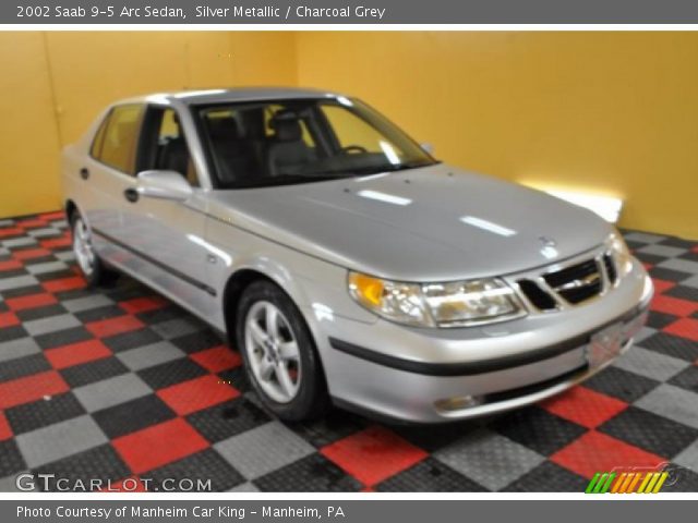 2002 Saab 9-5 Arc Sedan in Silver Metallic