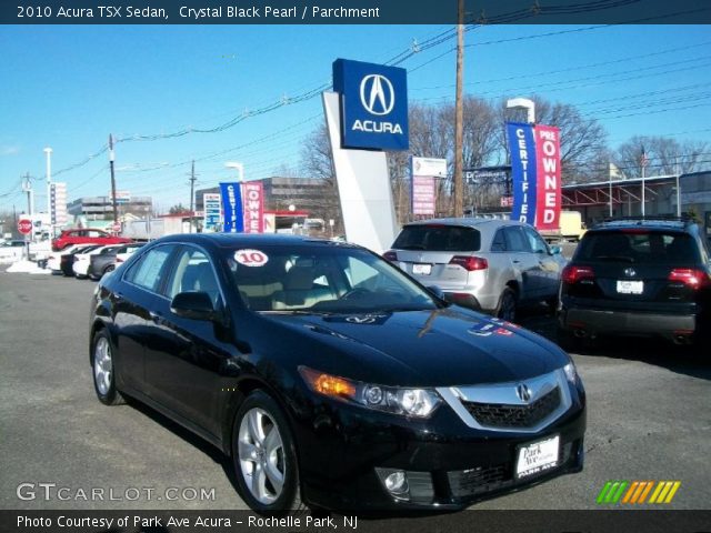 2010 Acura TSX Sedan in Crystal Black Pearl