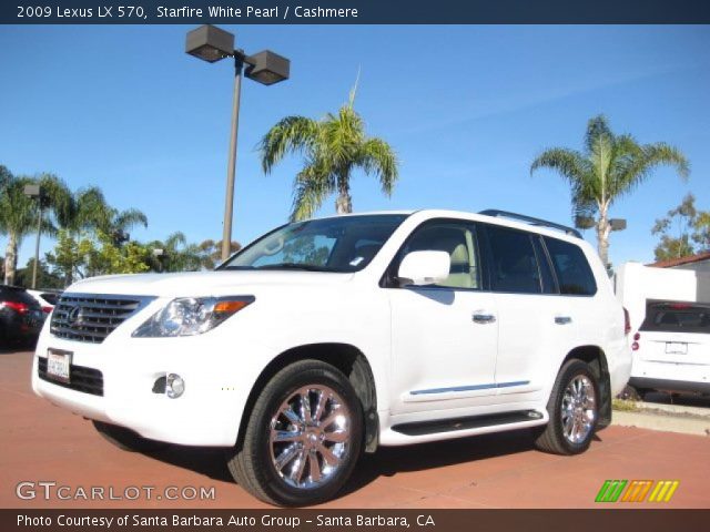 2009 Lexus LX 570 in Starfire White Pearl