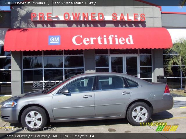 2008 Chevrolet Impala LT in Dark Silver Metallic