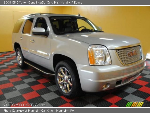 2008 GMC Yukon Denali AWD in Gold Mist Metallic