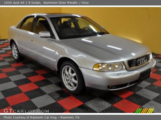 1999 Audi A4 2.8 Sedan in Aluminum Silver Metallic