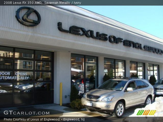2008 Lexus RX 350 AWD in Savannah Metallic