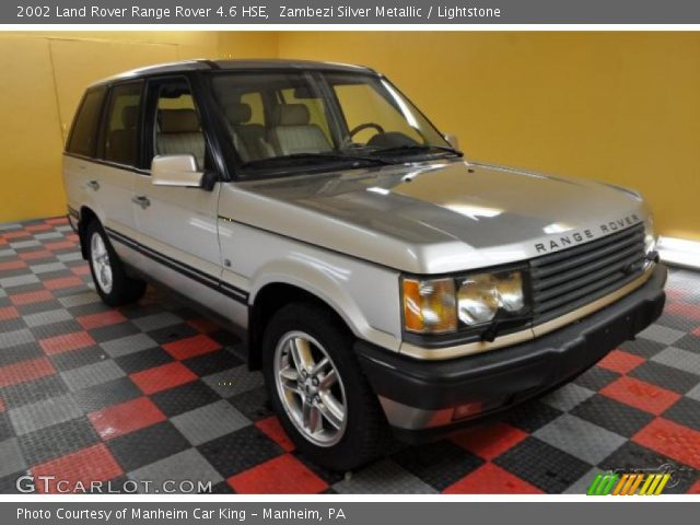 2002 Land Rover Range Rover 4.6 HSE in Zambezi Silver Metallic