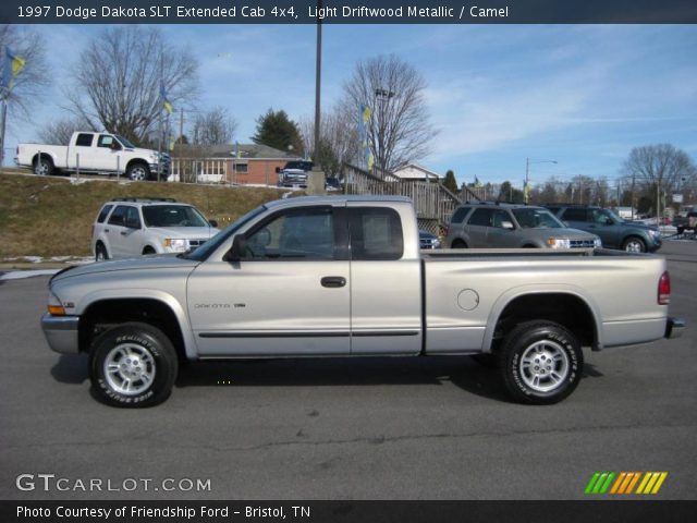 1997 Dodge Dakota SLT Extended Cab 4x4 in Light Driftwood Metallic