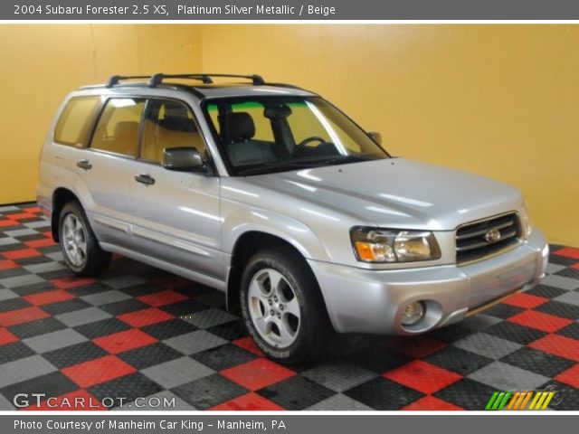 2004 Subaru Forester 2.5 XS in Platinum Silver Metallic