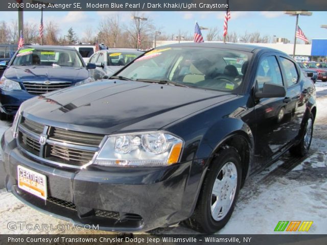 2008 Dodge Avenger SE in Modern Blue Pearl