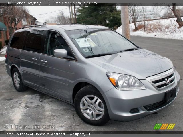 2007 Honda Odyssey EX-L in Slate Green Metallic