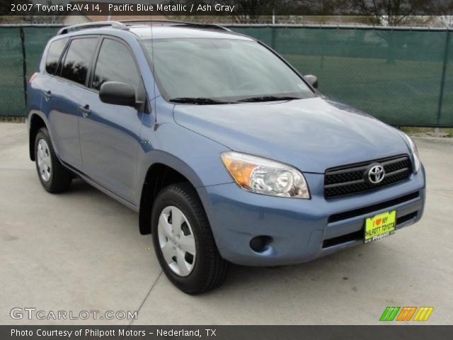 2007 Toyota RAV4 I4 in Pacific Blue Metallic