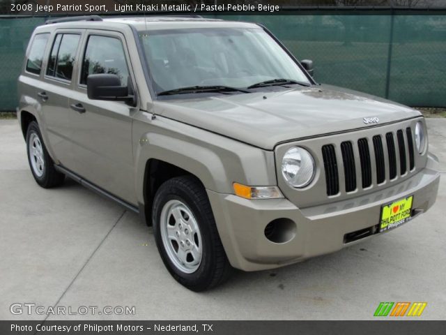 2008 Jeep Patriot Sport in Light Khaki Metallic