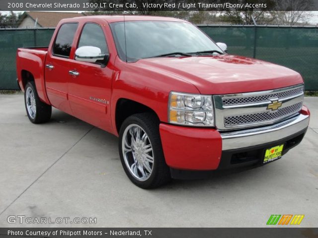 2008 Chevrolet Silverado 1500 LT Crew Cab in Victory Red