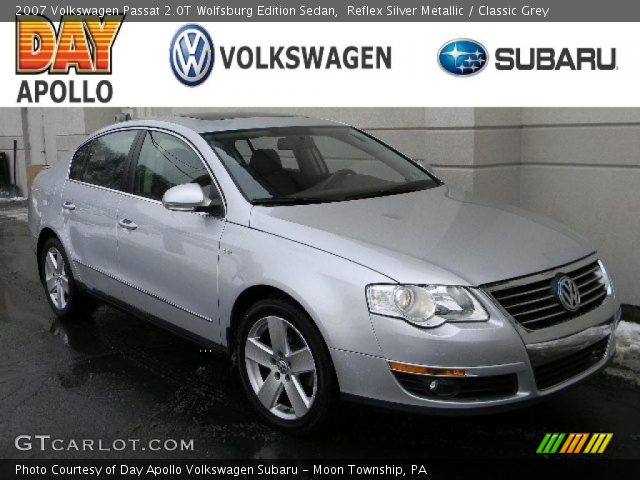 2007 Volkswagen Passat 2.0T Wolfsburg Edition Sedan in Reflex Silver Metallic