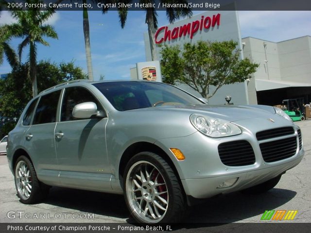 2006 Porsche Cayenne Turbo in Crystal Silver Metallic
