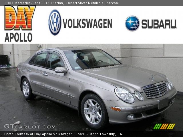 2003 Mercedes-Benz E 320 Sedan in Desert Silver Metallic