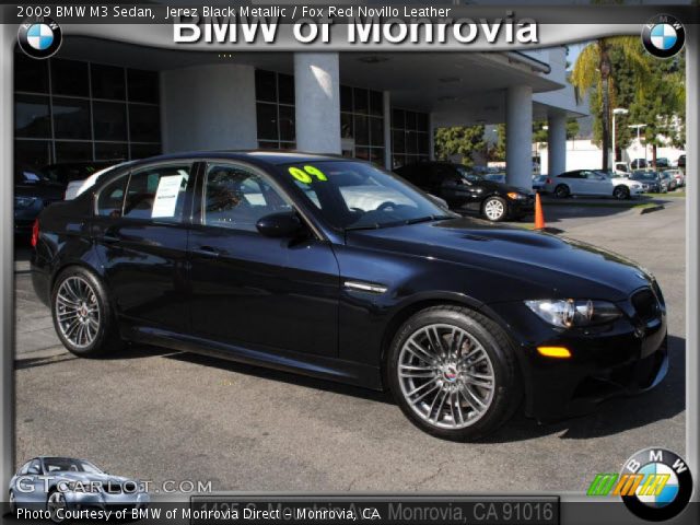 2009 BMW M3 Sedan in Jerez Black Metallic