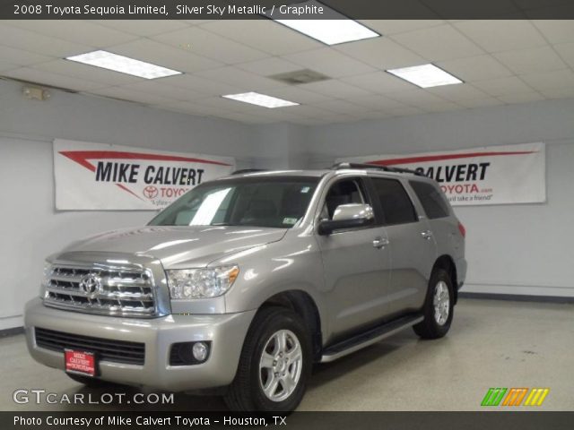 2008 Toyota Sequoia Limited in Silver Sky Metallic