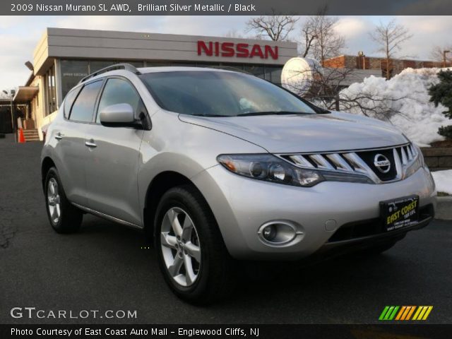 2009 Nissan Murano SL AWD in Brilliant Silver Metallic