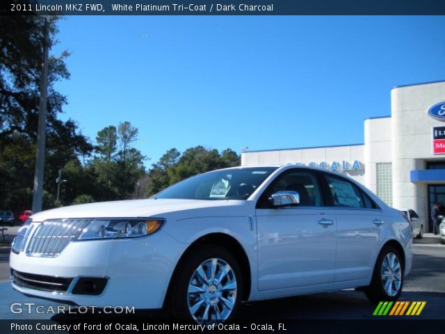 2011 Lincoln MKZ FWD in White Platinum Tri-Coat