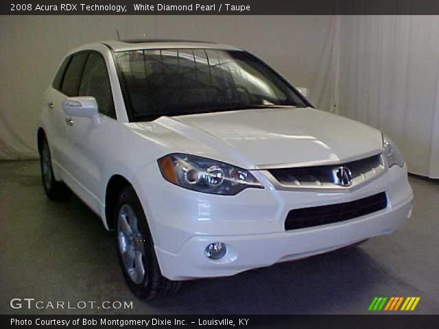 2008 Acura RDX Technology in White Diamond Pearl