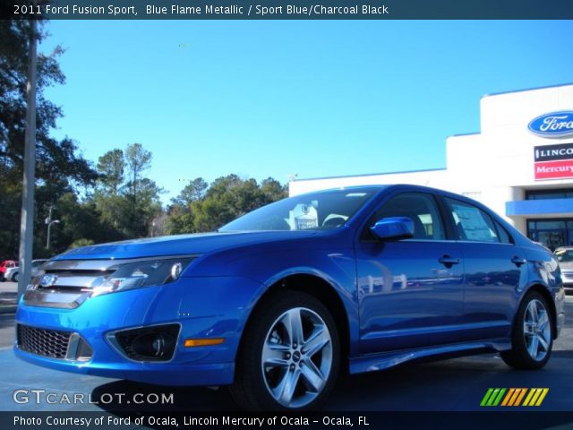 2011 Ford Fusion Sport in Blue Flame Metallic
