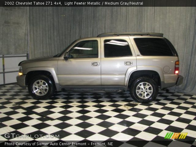 2002 Chevrolet Tahoe Z71 4x4 in Light Pewter Metallic