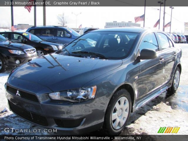 2010 Mitsubishi Lancer DE in Graphite Gray Pearl