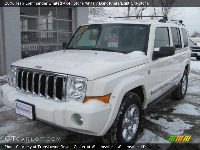 2006 Jeep Commander Limited 4x4 in Stone White