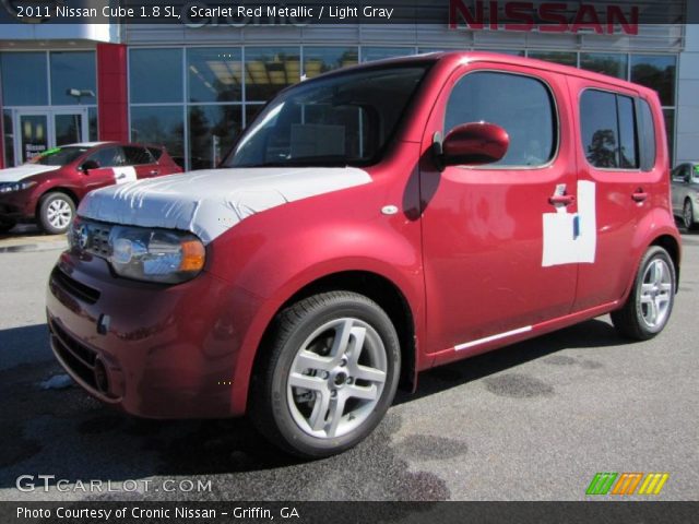 2011 Nissan Cube 1.8 SL in Scarlet Red Metallic