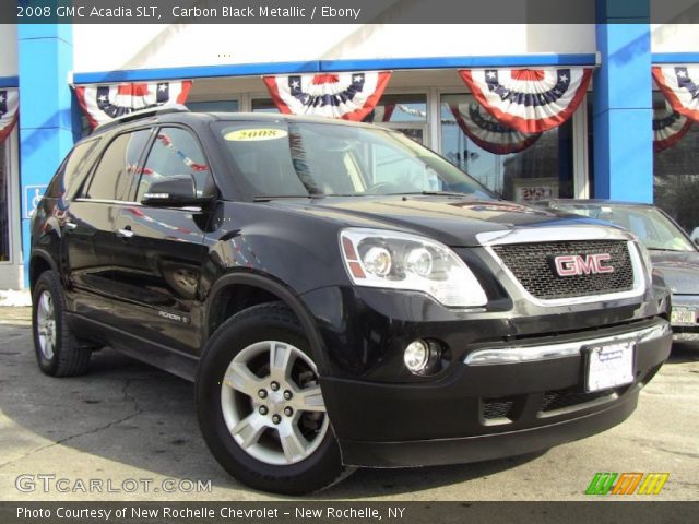 2008 GMC Acadia SLT in Carbon Black Metallic