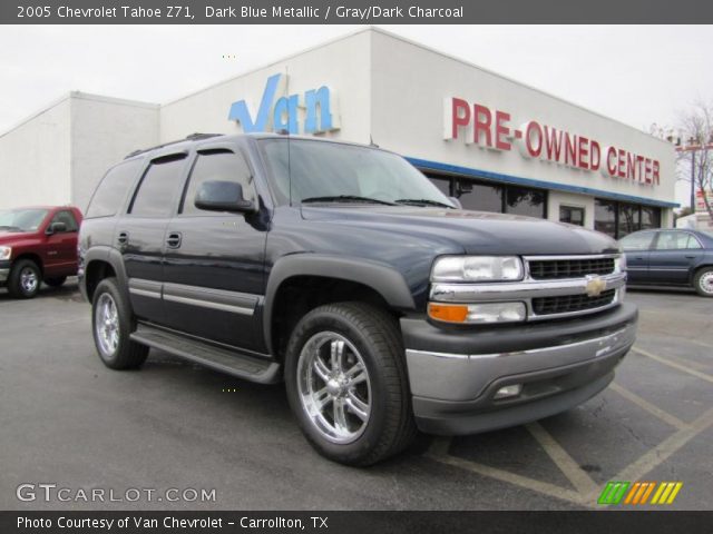 2005 Chevrolet Tahoe Z71 in Dark Blue Metallic