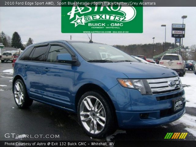 2010 Ford Edge Sport AWD in Sport Blue Metallic