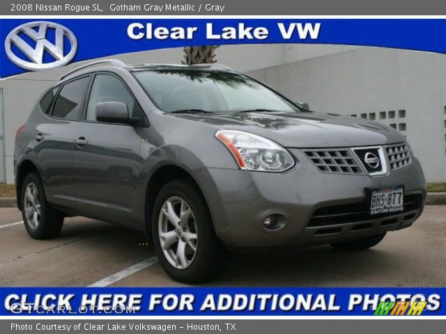 2008 Nissan Rogue SL in Gotham Gray Metallic