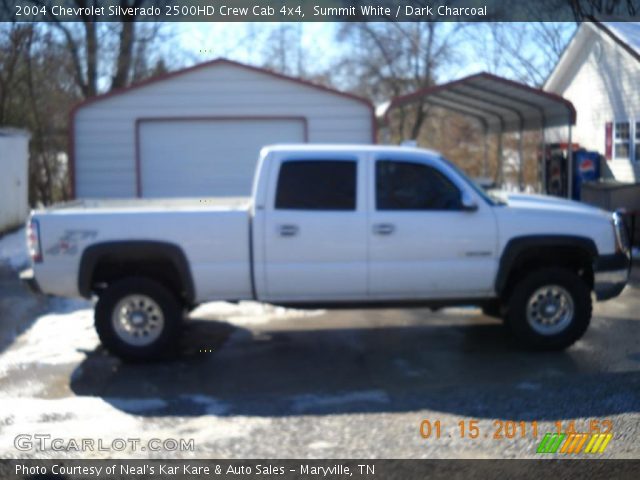 2004 Chevrolet Silverado 2500HD Crew Cab 4x4 in Summit White