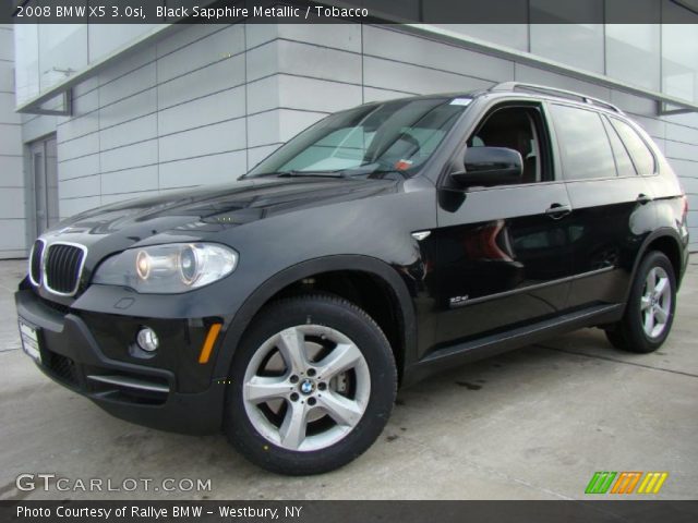 2008 BMW X5 3.0si in Black Sapphire Metallic